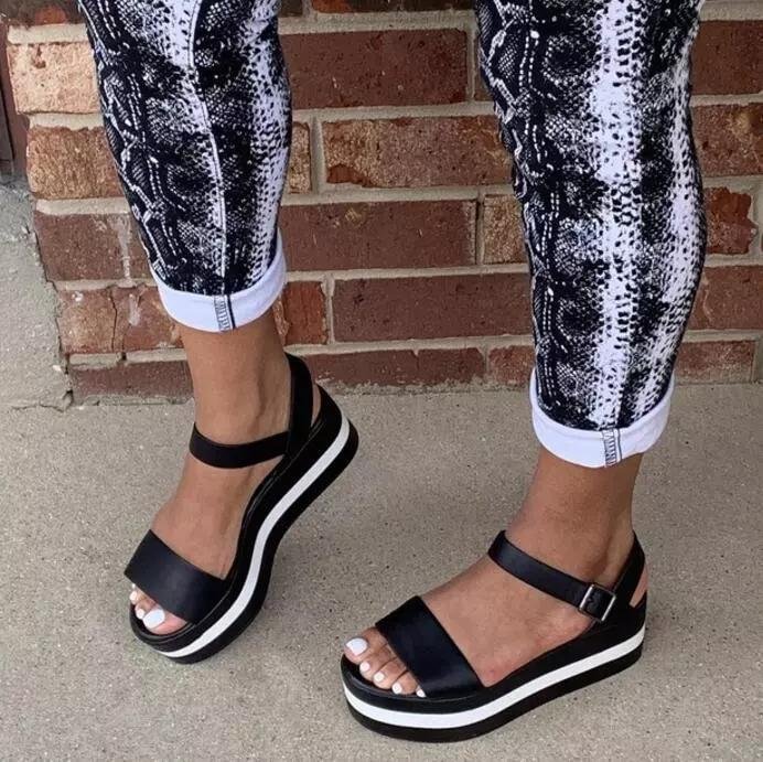 Classic Buckle Sandals