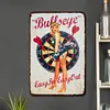Bullseye&ldquo;Easy In Easy Out&rdquo; - Vintage Metal Signs(12*16Inch) 