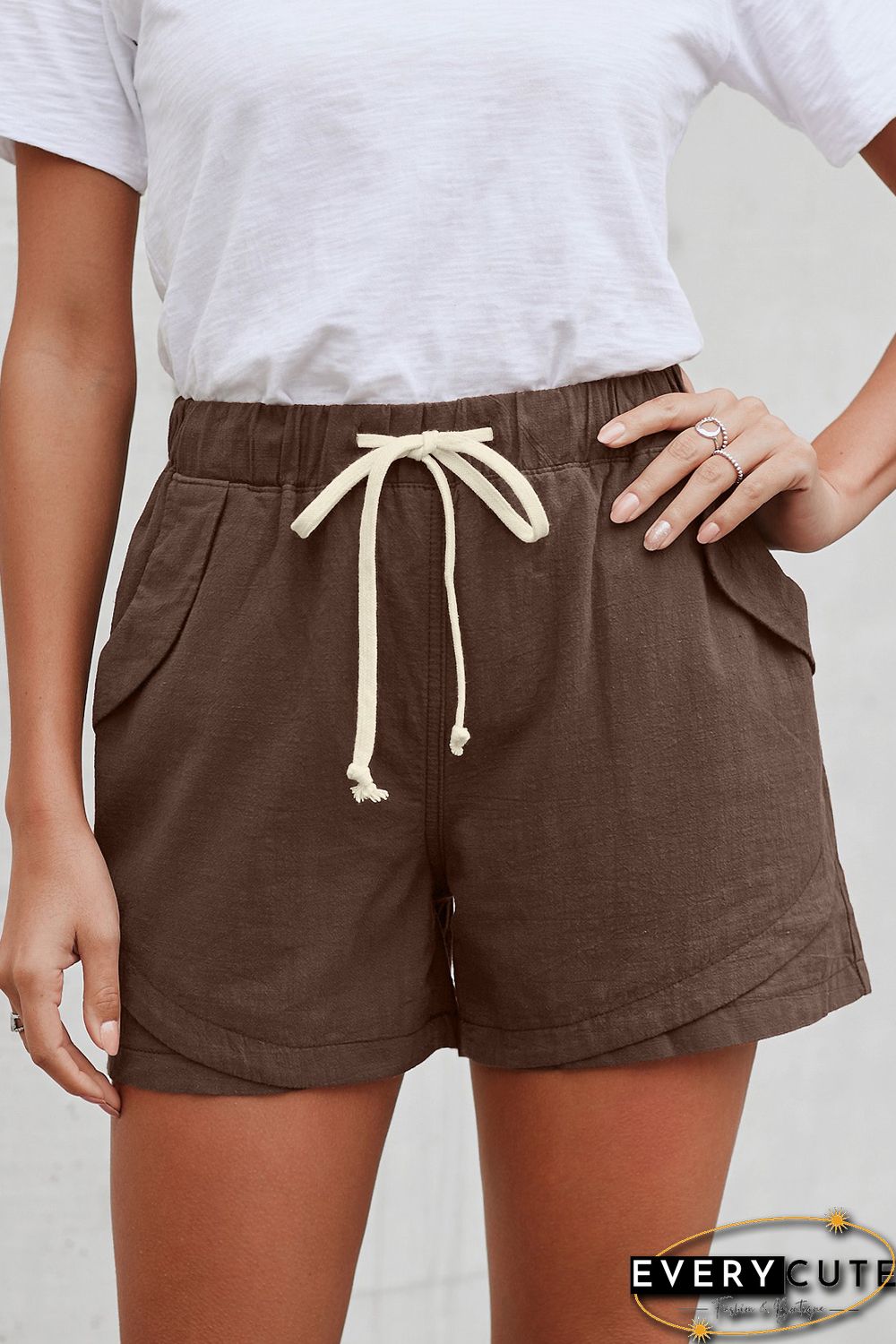 Khaki Faylin Shorts