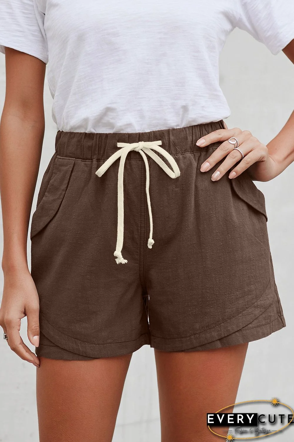 Khaki Faylin Shorts