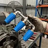 3 in 1 Pressures Washer Turbo Nozzle with 1/4 Inch Quick Connection 360 Degree Rotating Tip Turbo Nozzle 4000 PSI for Garden Car Concrete Brick