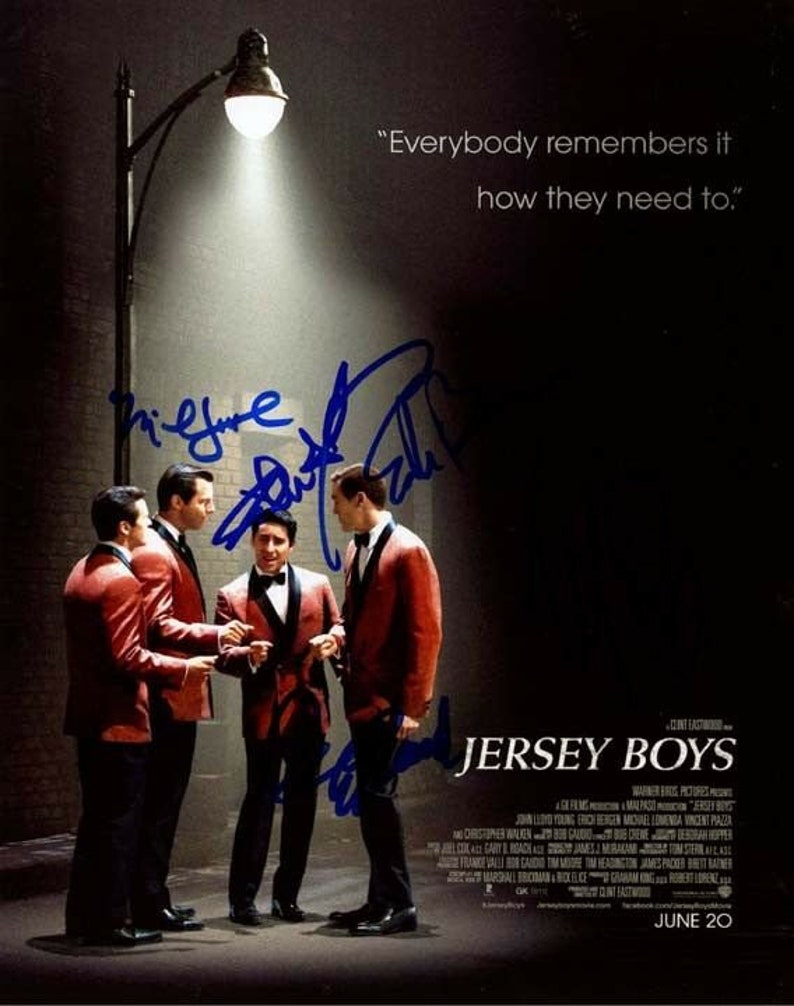 Jersey boys signed autographed 11x14 Photo Poster painting clint eastwood + 4