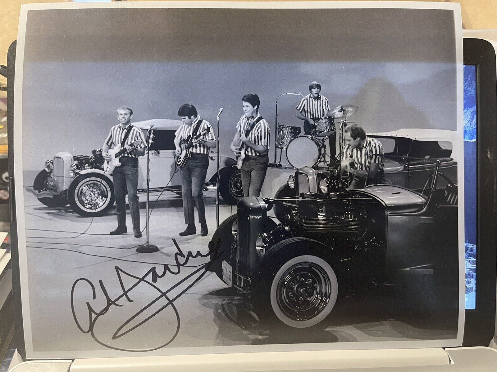 Al Jardine Signed Autographed 8x10 Photo Poster painting The Beach Boys Beckett D4