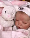 Reborn Real Looking Baby Dolls Newborn Dolls 17inch Irina Truly Reborn Baby Girl, Holiday Gift - RBBI-Myrebornbabydoll® Myrebornbabydoll®