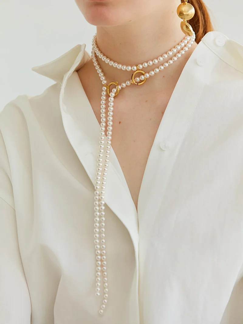 Pearl Length Necklace