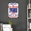 Blues Brothers - Panneaux en &eacute;tain m&eacute;tallique(20*30cm/30*40cm) - Musique