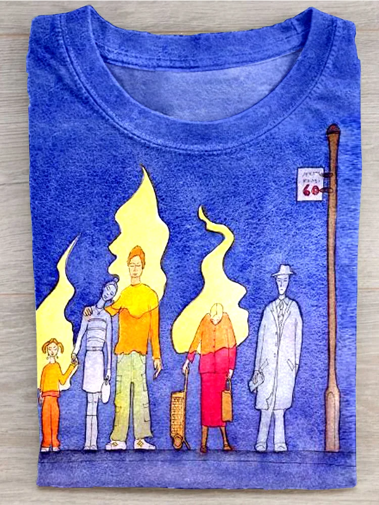 Eagerlys  The Spirit of Christ Lives Within Those Who Accept Him with Faith and Love Art Print T-shirt Eagerlys