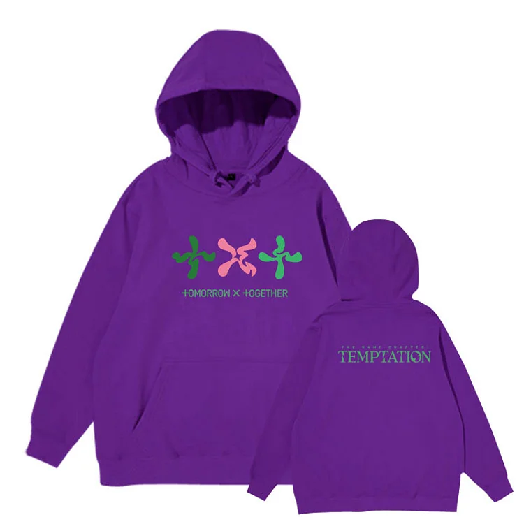 TXT The Name Chapter: TEMPTATION Logo Printed Hoodie