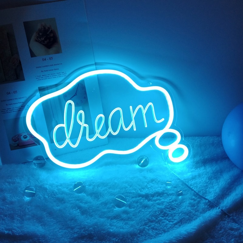 

Dream - Led Neon Light Sign, 501 Original