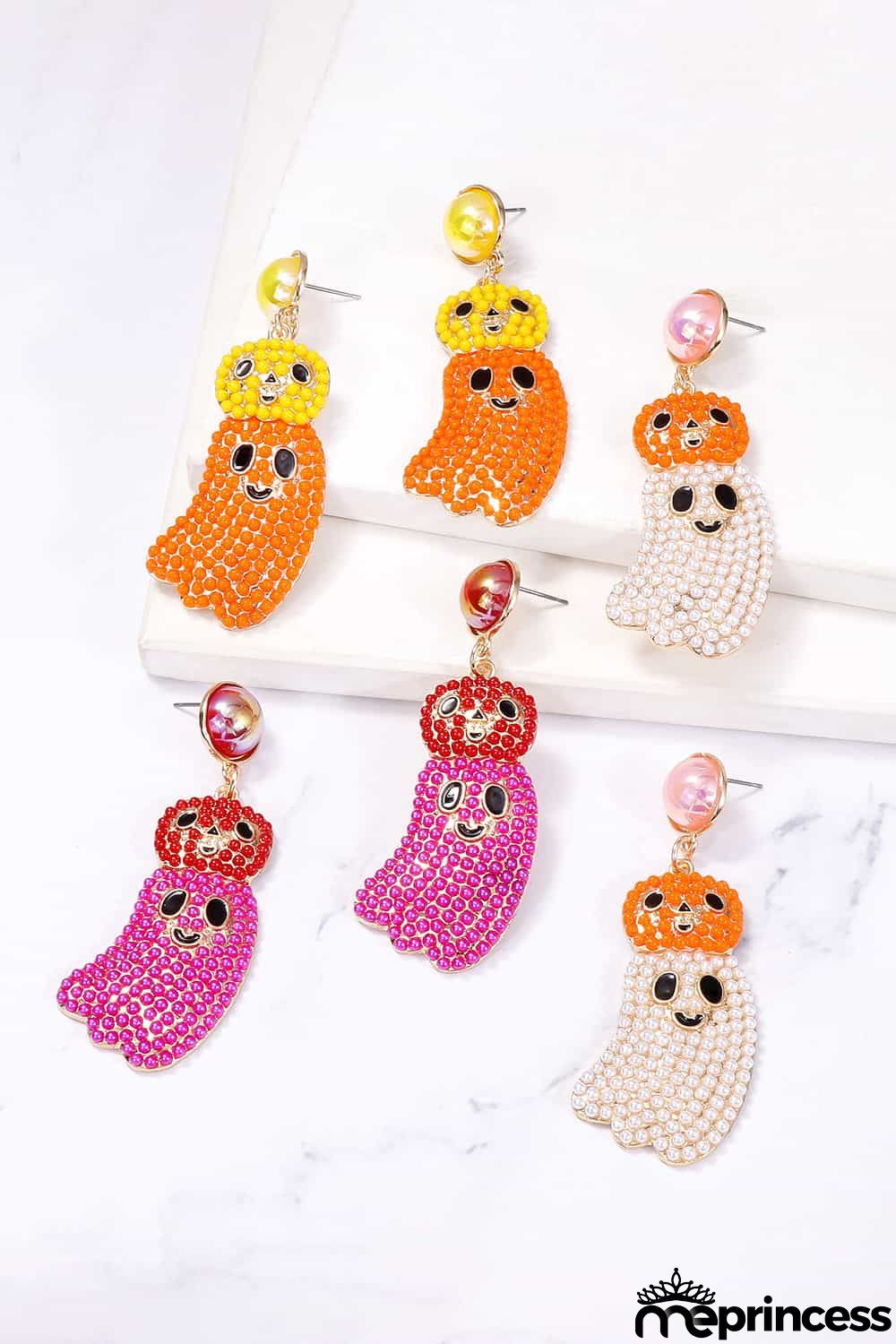 Halloween Ghost Shape Dangle Earrings