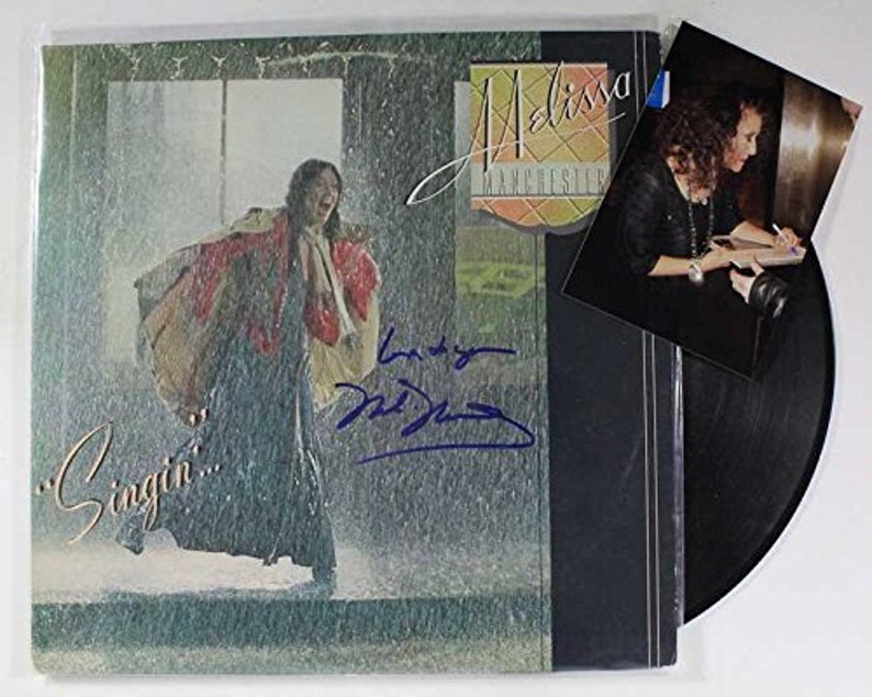 Melissa Manchester Signed Autographed Singin