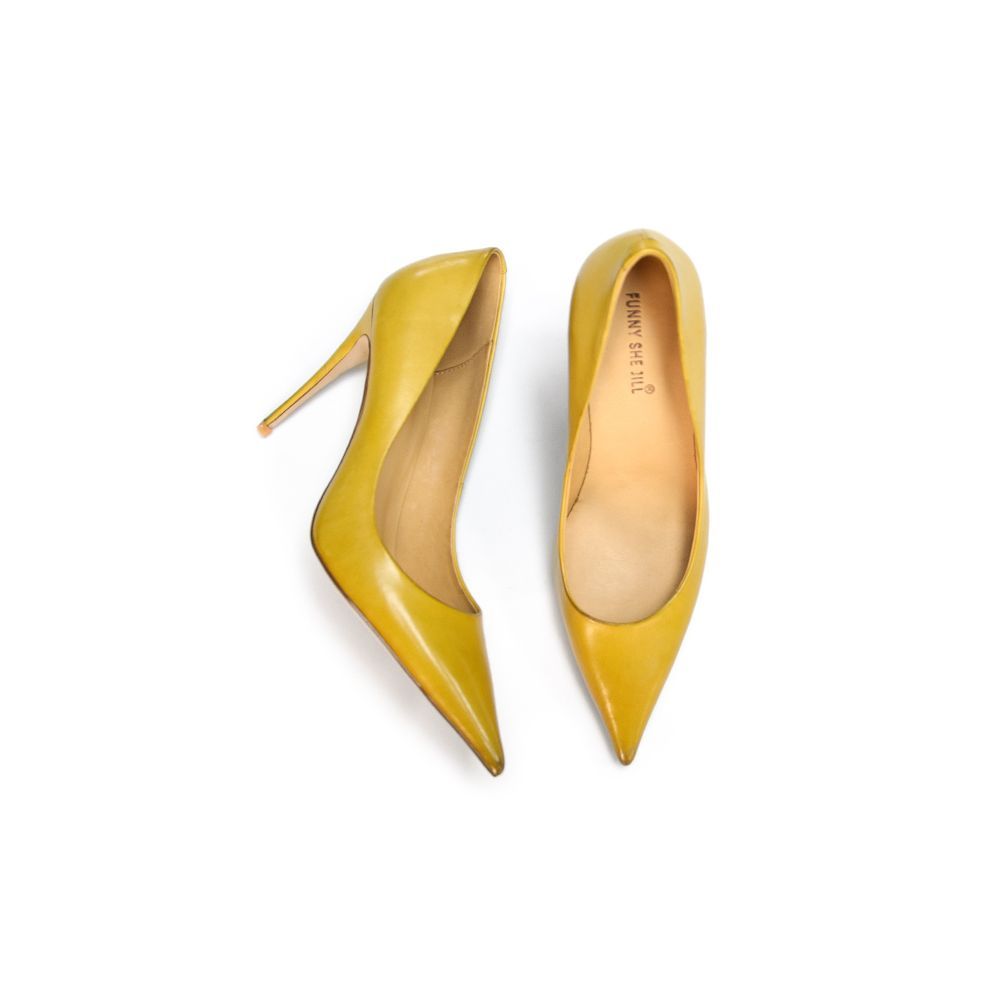 Classic Heels Everyday Shoes Handmade Pumps For Ladies