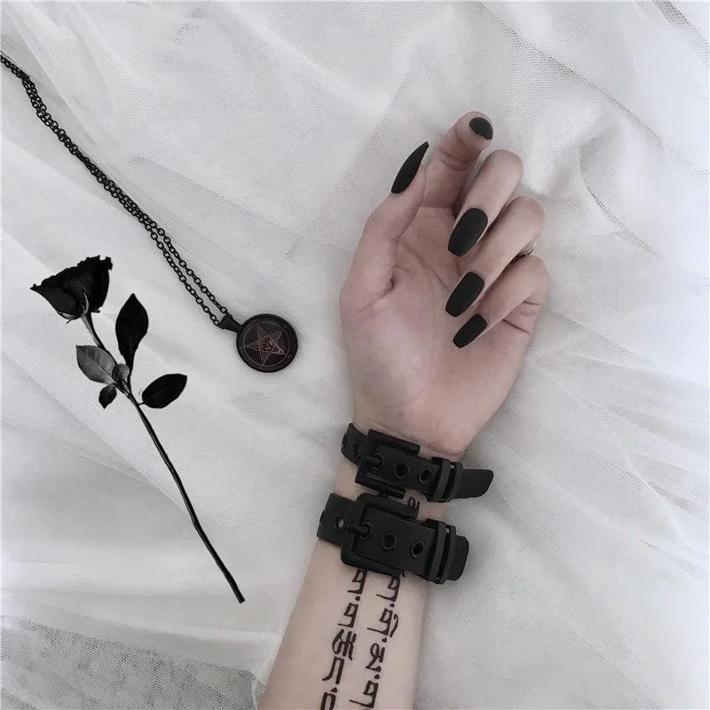 Matte Nail Art Fake Nails Stiletto Tips Clear Press on Long with Glue Coffin Stick Display Full Cover Artificial Designs  False-Nail Inspo