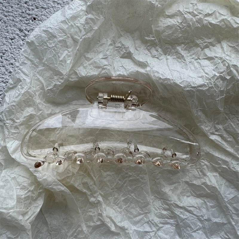 Women’s Minimalist Solid Color PC Hair Claws