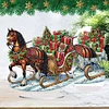 Acryl Weihnachtsgeschenk Carriag - 5d DIY Handwerk Ornament