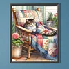 Diamond Painting-DIY Full Round Drill Cat(40*50CM)