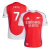 SAKA #7 Arsenal Home Authentic Soccer Jersey 2024/25