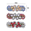 3pcs DIY Full Drill Diamond Painting Hair Clip Flower Leaf Barrette Hairpin