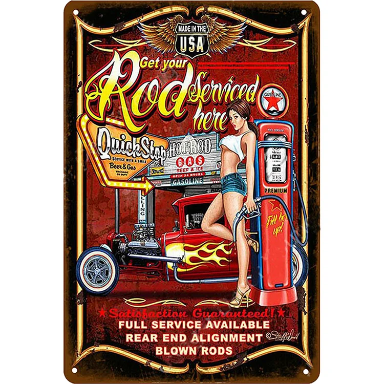 Sexy Girl - Vintage Tin Signs/Wooden Signs - 8*12Inch/12*16Inch
