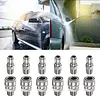 3/8 Inch Power Washer Quick Connect Kit Stainless Steel Adapter Set Power Washer Adapter Fittings Female/Male NPT Thread 12 Pcs 5000 PSI