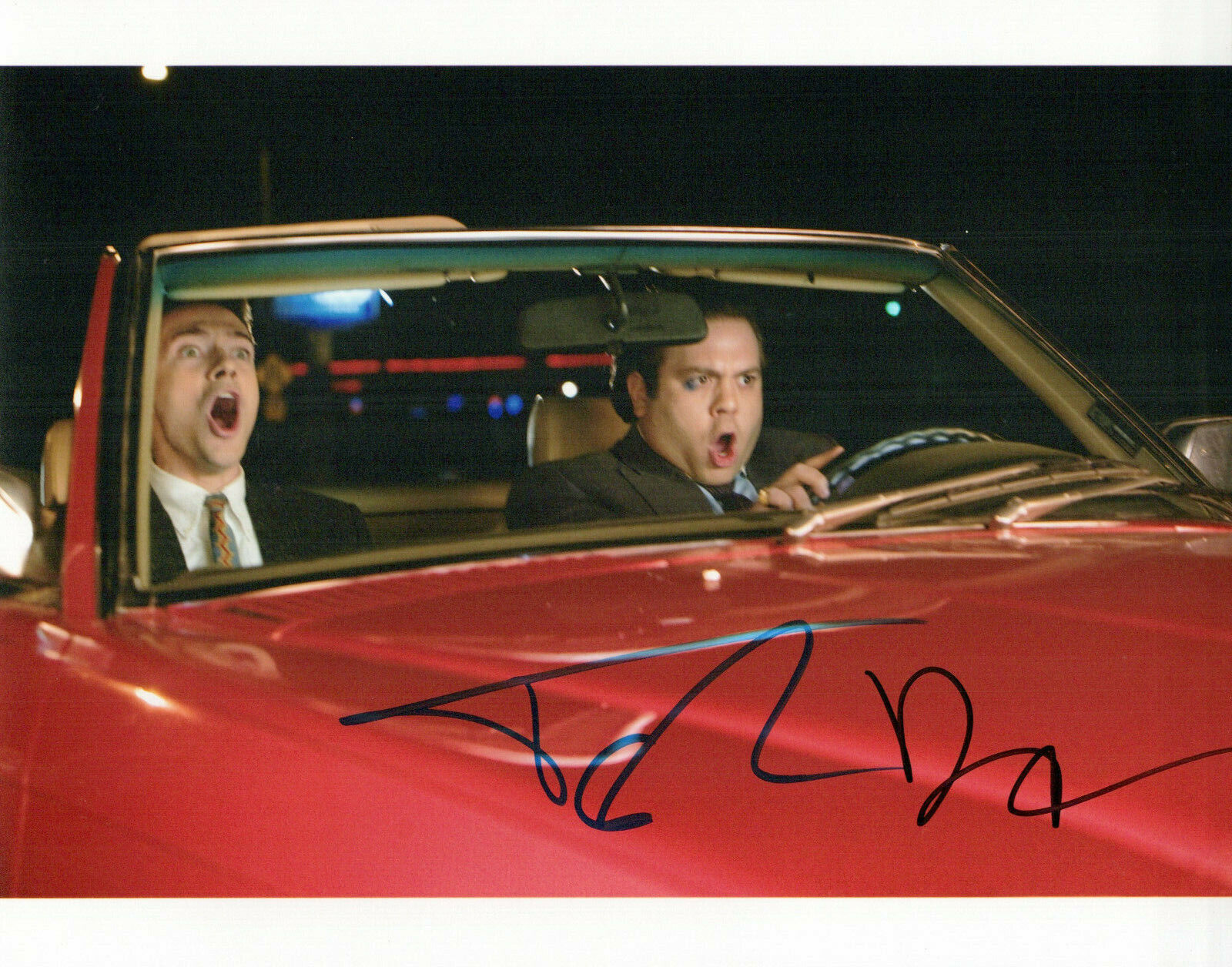 Take Me Home Tonight autographed Photo Poster painting signed 8x10 #1 Topher Grace Dave Fogler