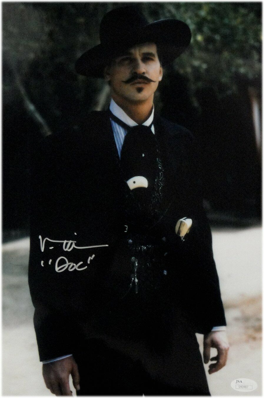 Val Kilmer Hand Signed Autographed 10x15 Photo Poster painting Tombstone Doc