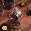 Airtight Glass Food Storage Jars - Transparent, Sealed, Moisture-Proof, and Vacuum Containers for Coffee Beans, Available in 500/900/1200/1800ml - Essential Home Supplies