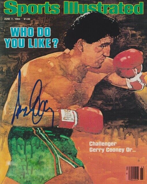 Gerry Cooney Signed - Autographed Boxing 8x10 inch Photo Poster painting with Certificate