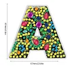 1Pc DIY Diamond Painting Lettter Keychain