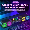 Wireless Bluetooth Speaker Computer Laptop Desktop Desktop Home High Quality Subwoofer Atmosphere Light Game Speaker