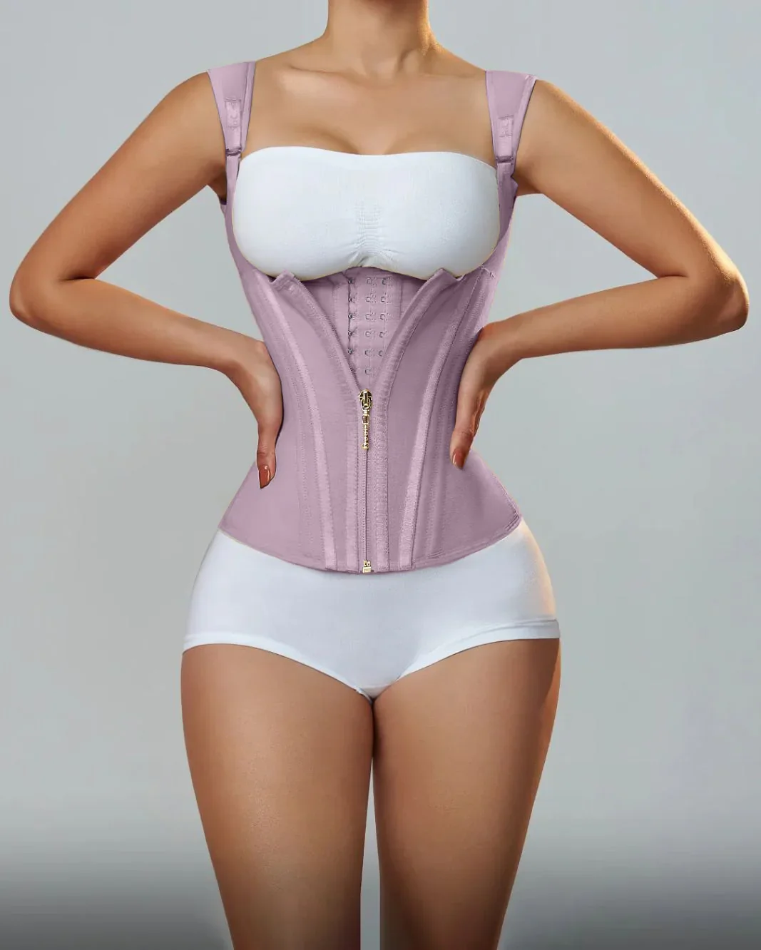Merraci&trade; Faja Shapewear with Double Waistband &ndash; Abdominal Control and Waist Sculpting