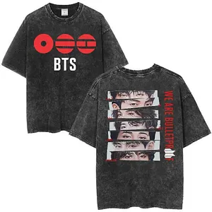 BTS World Tour Arirang Las Vegas T-Shirt (Gray)