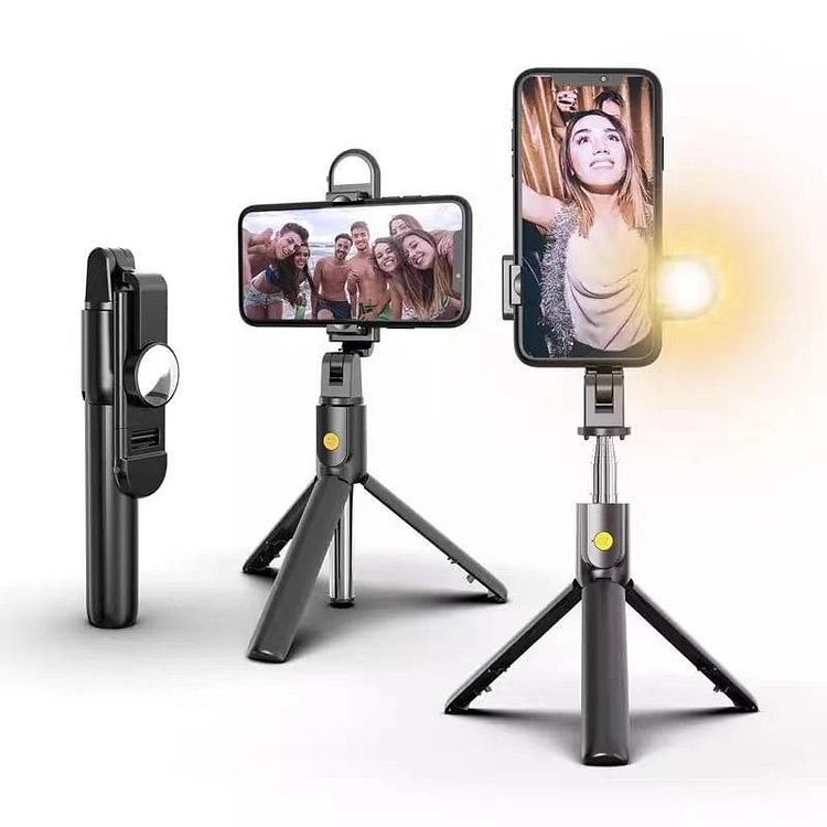 (🌲CHRISTMAS SALE NOW-48% OFF) 6 In 1 Wireless Bluetooth Selfie Stick (BUY 2 FREE SHIPPING