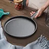 26cm Cast Iron Round Griddle Easy To Clean Flat Skillet Frying Pan for Cooking
