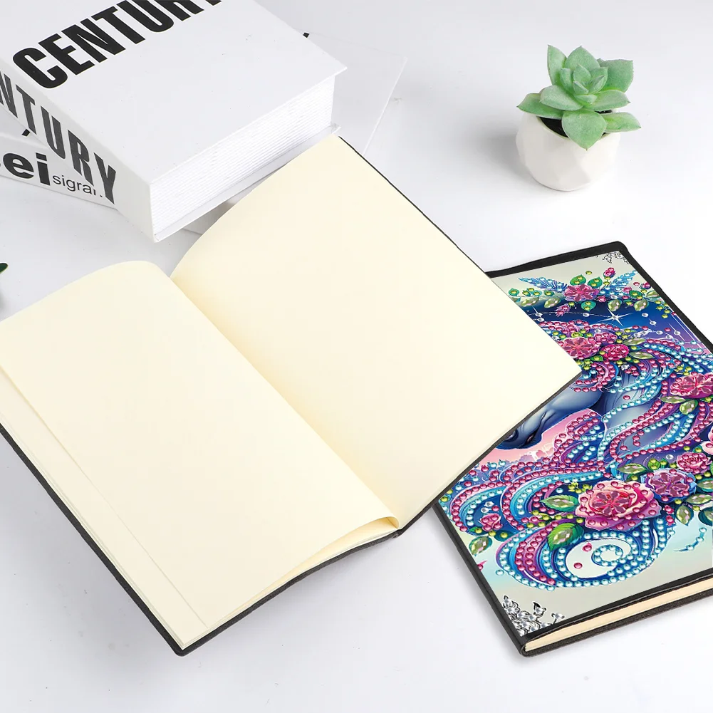 50-Page A5 Horse Diamond Painting Notebook for Adult Holiday Birthday Gift