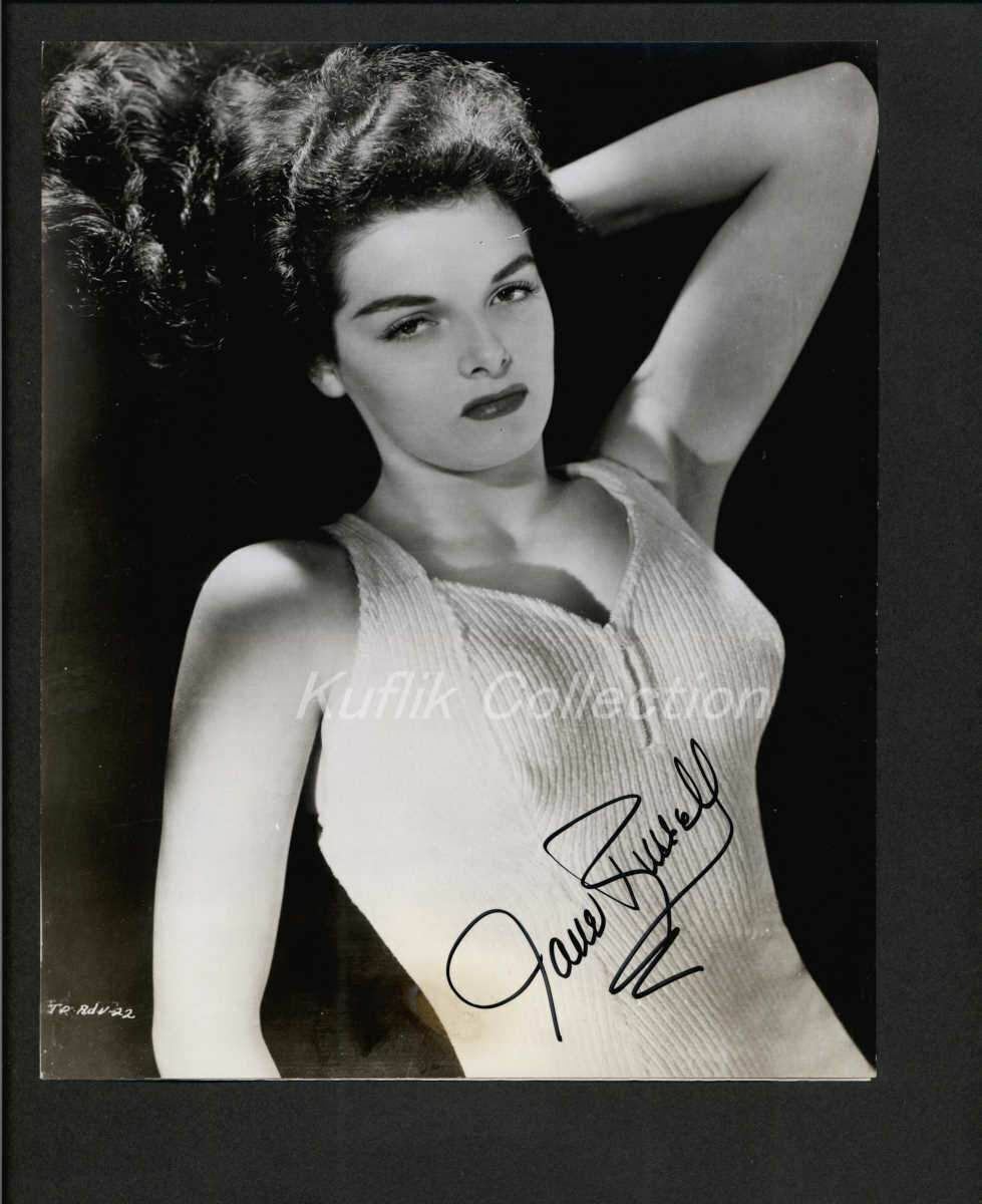 Jane Russell - Signed Vintage Celebrity Autograph Photo Poster painting