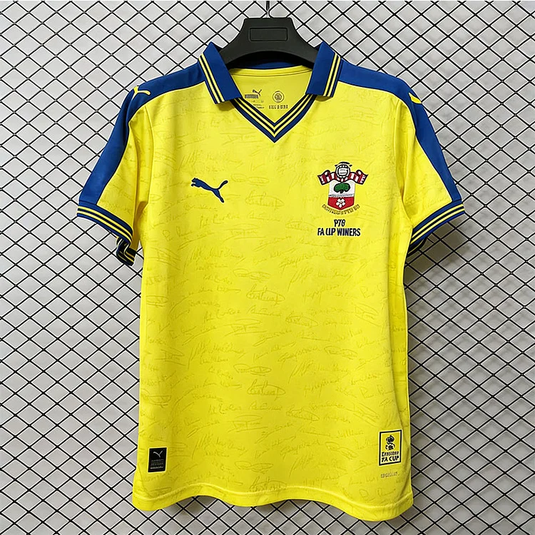 【S~4XL】Southampton 2026 50-Year FA Cup Champions Anniversary Jersey-No sponsors