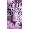 Snow Leopard-11CT Stamped Cross Stitch 40*70cm/15.75*27.56in (Big Size)