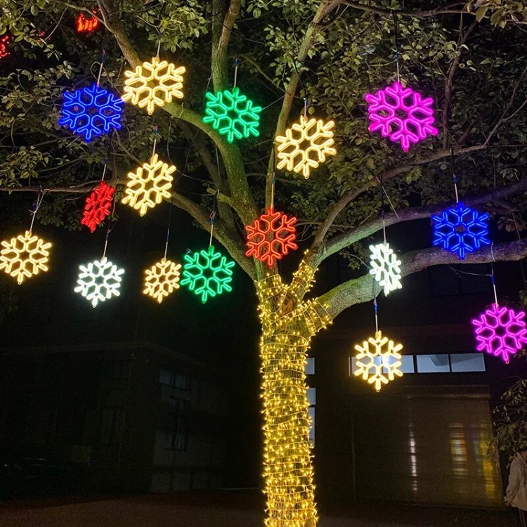 Christmas LED Waterproof Snowflake Light