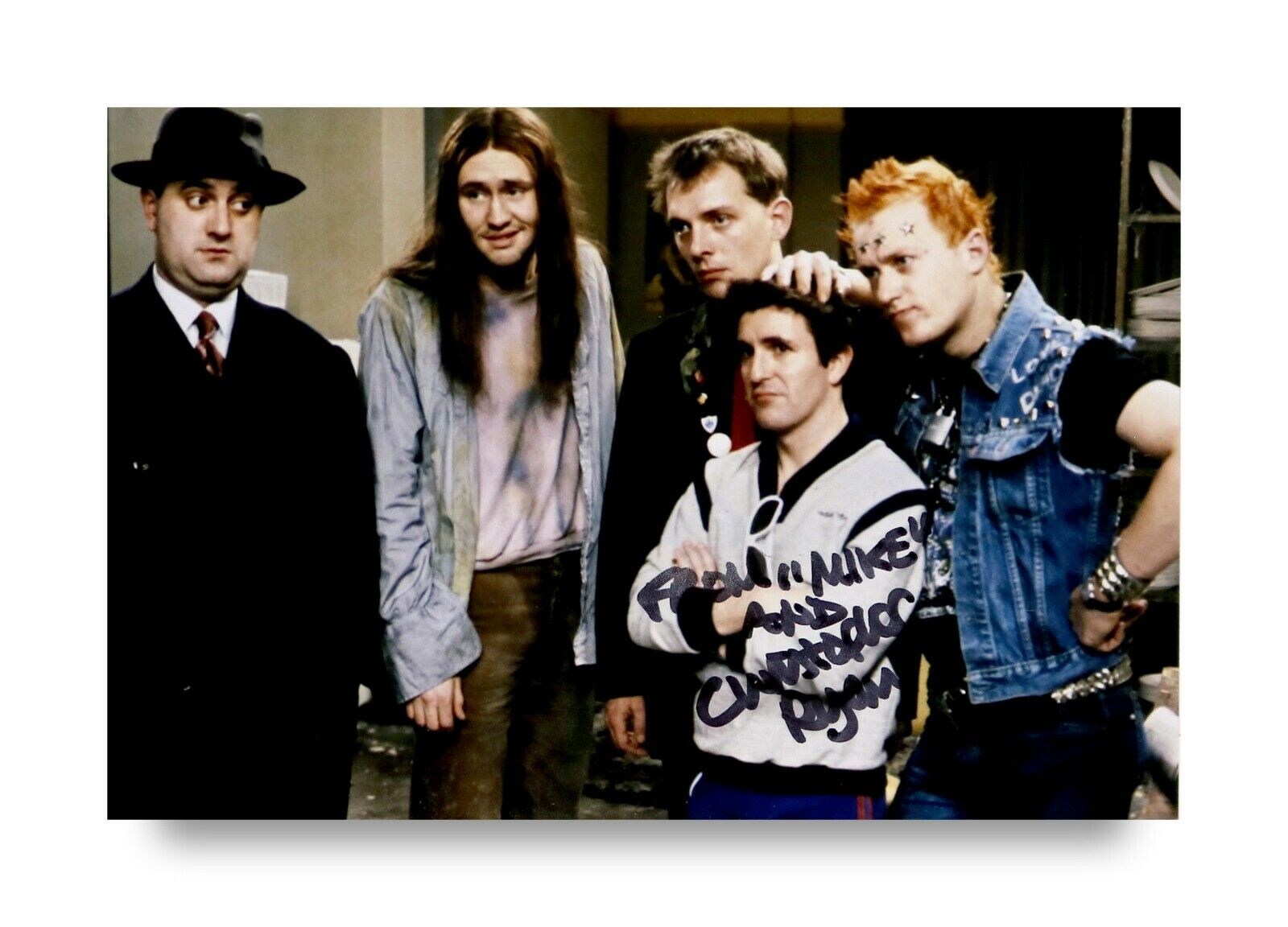 Christopher Ryan Signed 6x4 Photo Poster painting The Young Ones Mike Genuine Autograph + COA