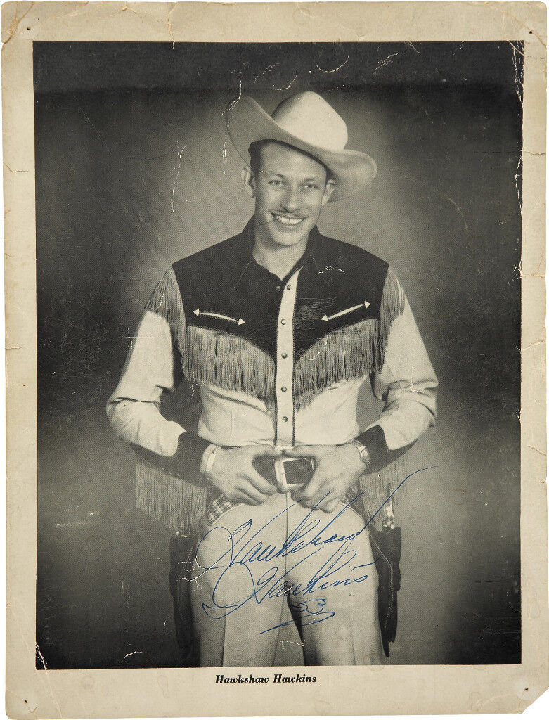 HAWKSHAW HAWKINS Signed Photo Poster paintinggraph - Country Singer / Vocalist - Preprint