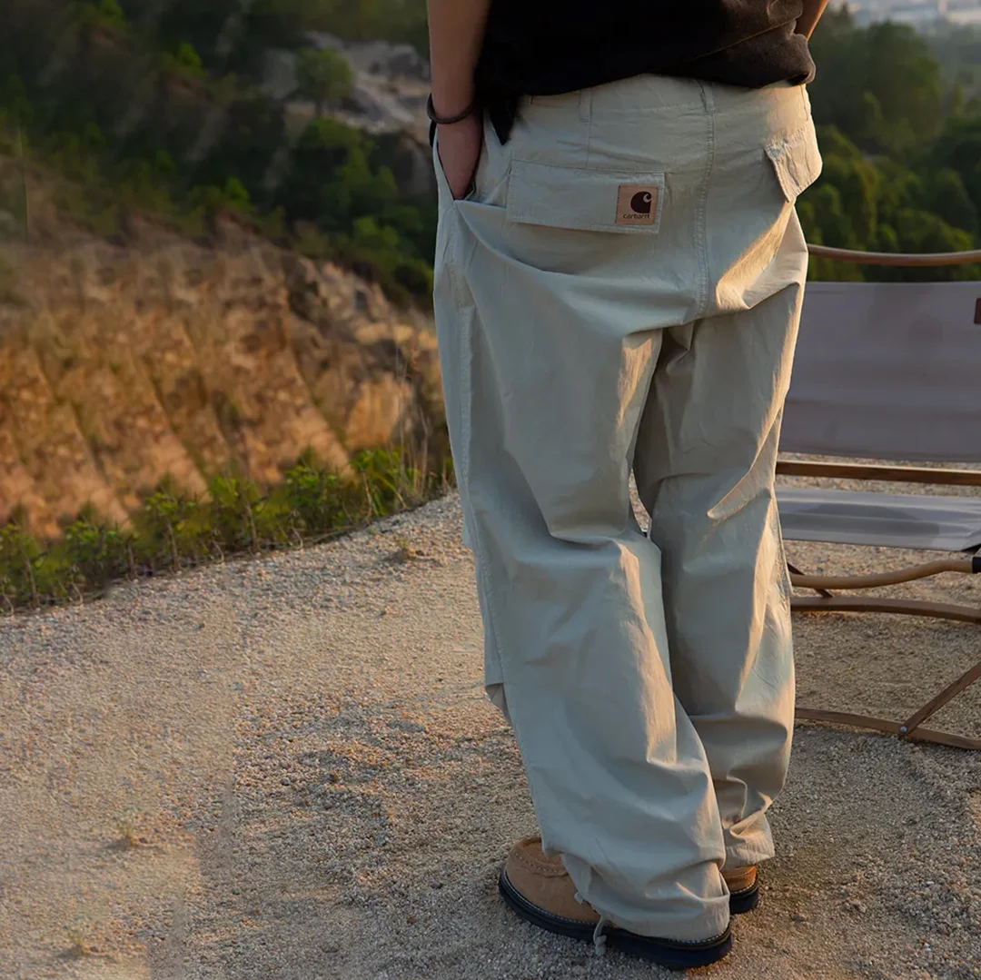 Unisex Couple Skateboard Hip Hop Casual Cargo Pants、、URBENIE