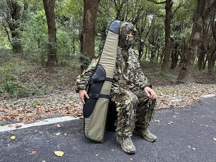 Tuta Ghillie Mimetica 3D NINAT - Abbigliamento Camouflage Per Caccia E Outdoor - Foto 10