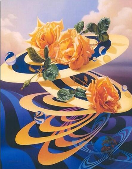 

Fantastic Yellow Rose – Paint By Numbers - 40*50CM, 501 Original