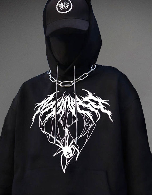 Darkness Web Of Lies Hoodie / TECHWEAR CLUB / Techwear