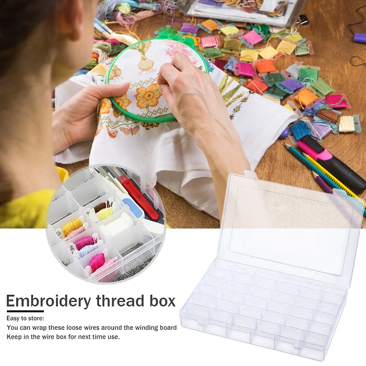 So Many Things to Do, So Little Time: DIY Embroidery Floss Bobbins and  Storage Box