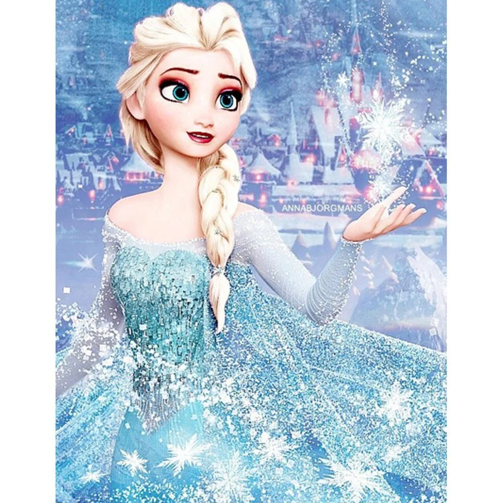 Full Square Diamond Painting - Snow Princess(40*50cm)