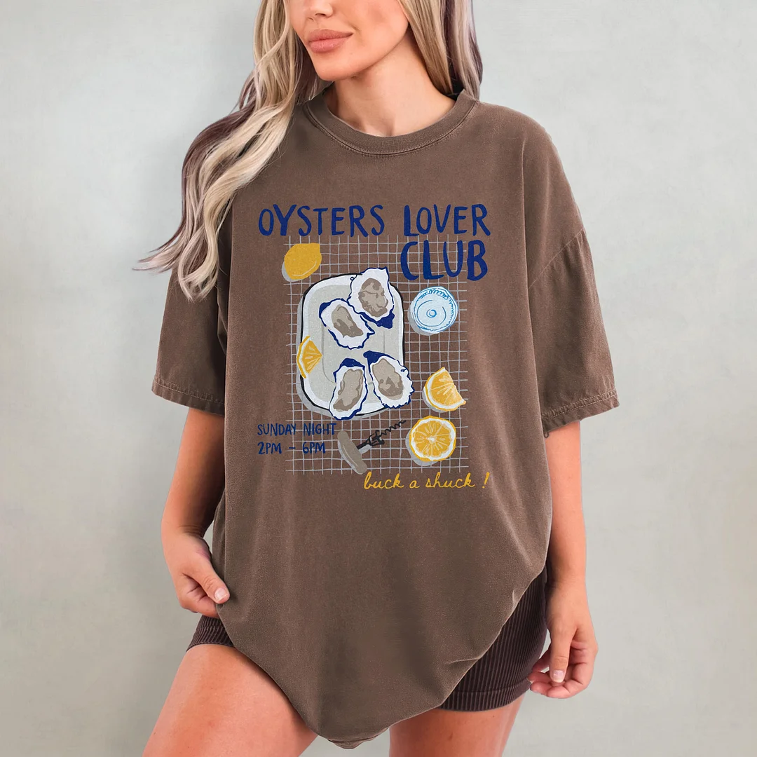 Oysters Lover Club T-shirt