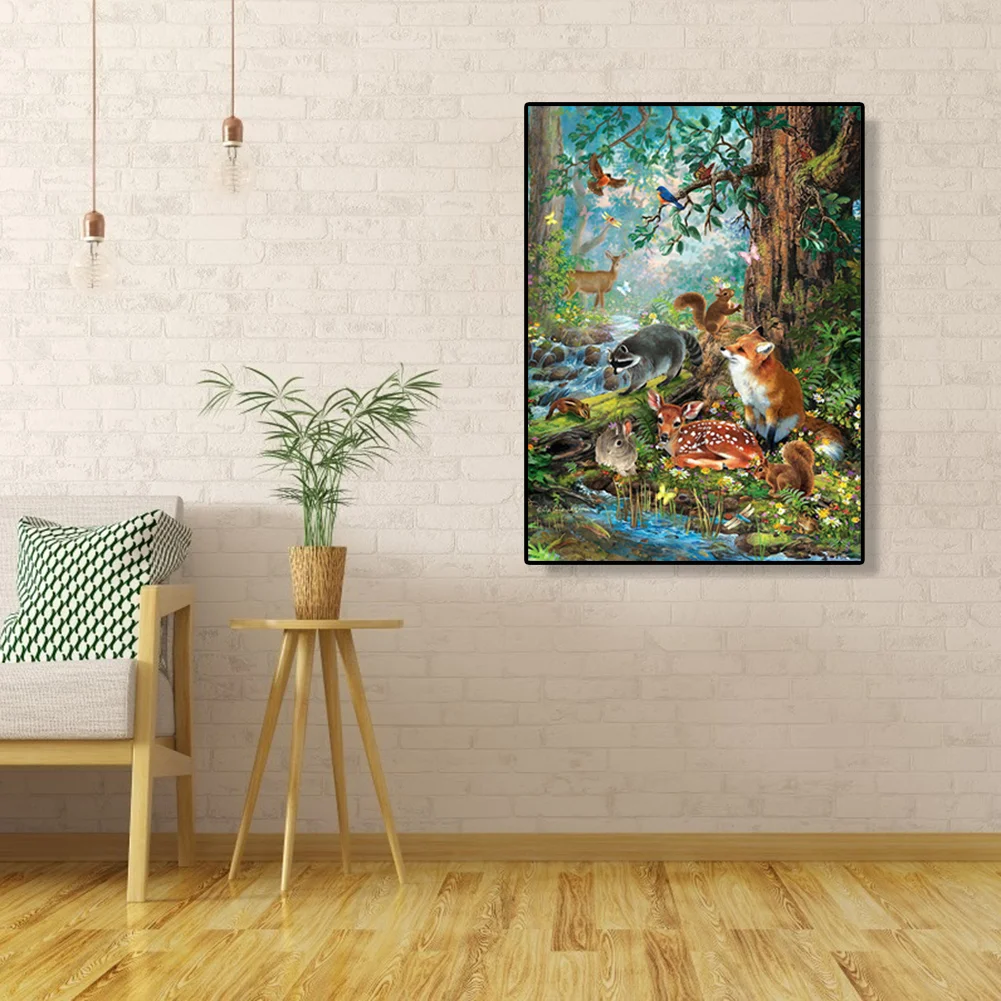 Animal World - Paint By Number(40*50cm)