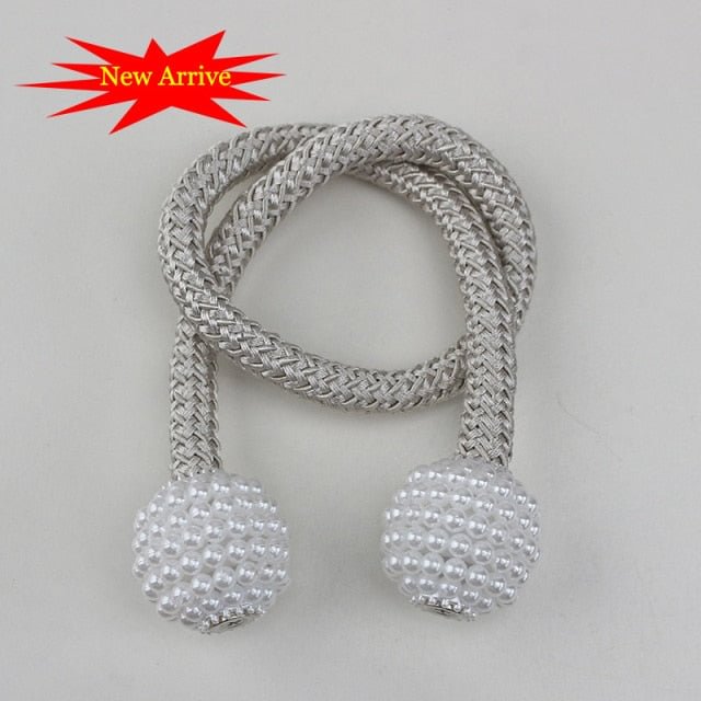 Magnetic Curtain Ball Buckle Tieback